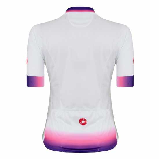 Castelli Gradient Short Sleeve Jersey Women's Слонова кост Облекло за колоездене