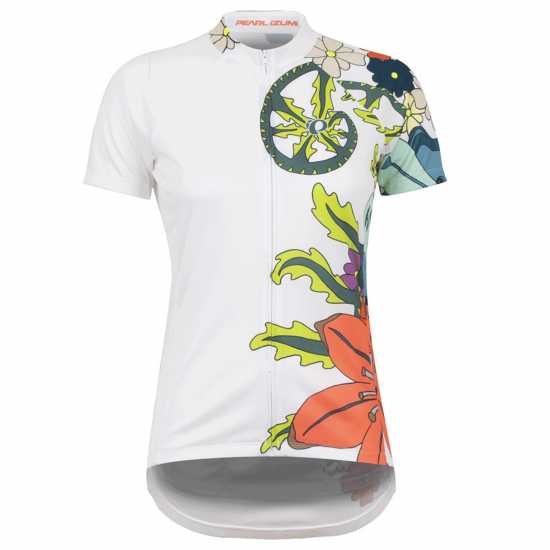 Pearl Izumi Classic Jersey White Glow Облекло за колоездене