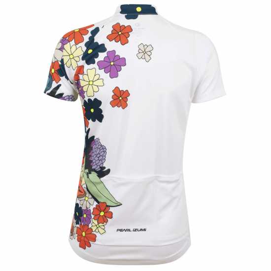 Pearl Izumi Classic Jersey White Glow Облекло за колоездене