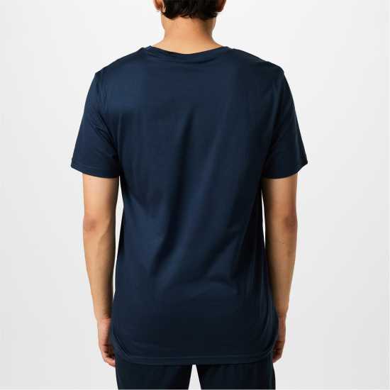 Hugo Boss Boss Logo Print T-Shirt Нави 412 Мъжки ризи