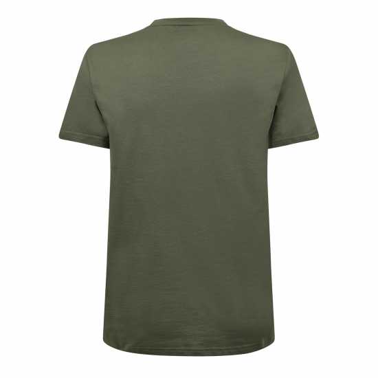 Hugo Boss Boss Logo Print T-Shirt Sage 250 Мъжки ризи