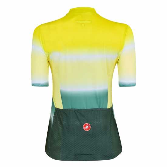 Castelli Dolce Jersey Зелено Облекло за колоездене