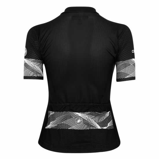 Castelli Fenice Short Sleeve Jersey Women's Black Облекло за колоездене