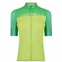 Castelli Velocissima Jersey Лайм Облекло за колоездене