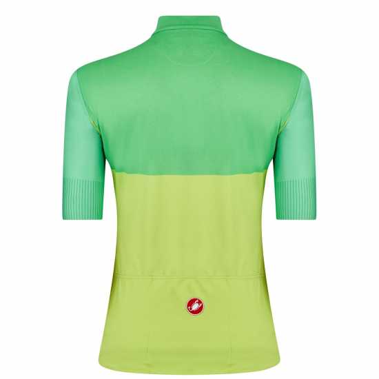 Castelli Velocissima Jersey Лайм Облекло за колоездене