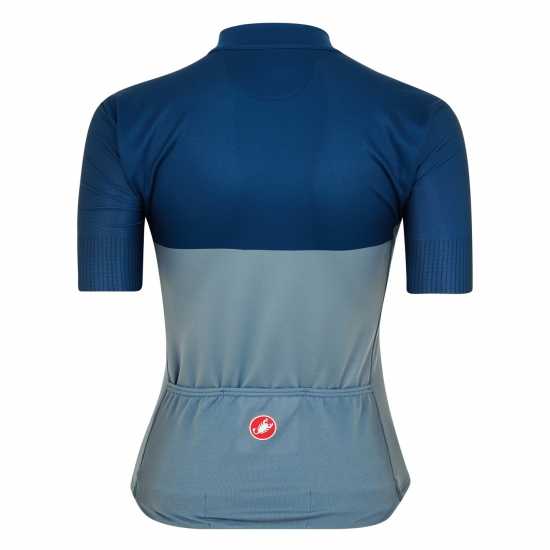 Castelli Velocissima Jersey Синьо Облекло за колоездене