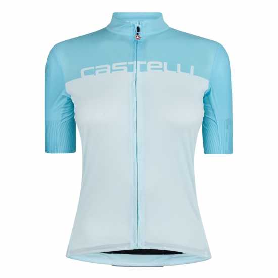 Castelli Velocissima Jersey Аква Облекло за колоездене