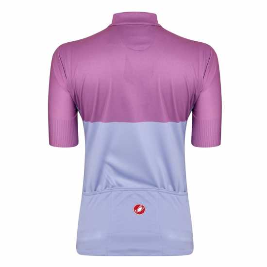 Castelli Velocissima Jersey Виолетово Облекло за колоездене