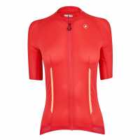 Castelli Endurance Short Sleeve Jersey Womens Хибискус Облекло за колоездене