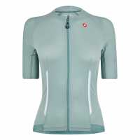 Castelli Endurance Short Sleeve Jersey Women's Зелено Облекло за колоездене