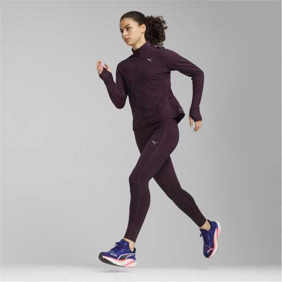 Puma Run Favorite Quarter Zip W Fleece Womens  