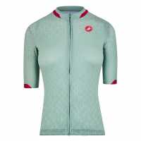 Castelli Pezzi Jersey Защитно зелено Облекло за колоездене