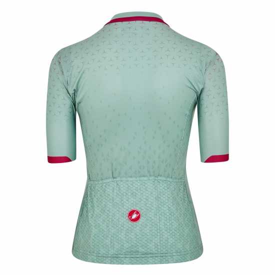 Castelli Pezzi Jersey Защитно зелено Облекло за колоездене