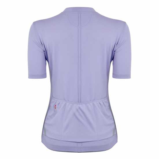 Castelli Anima 4 Short Sleeve Jersey Women's Фиолетова мъгла Облекло за колоездене