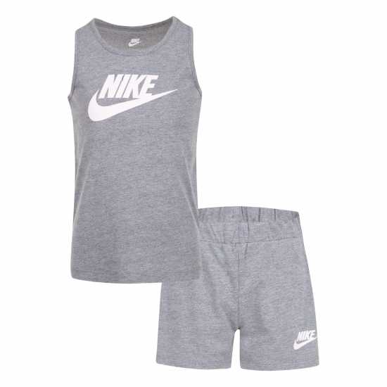 Nike Club Shorts Set Infant Girls Угарно черно 