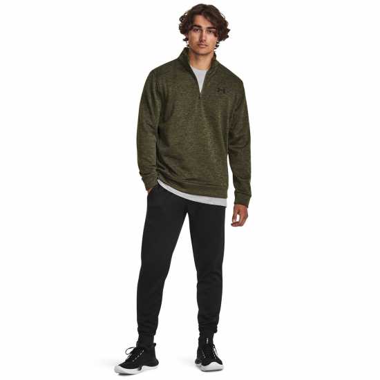 Under Armour Fleece Twist Qz T Sn99 Зелено Мъжки полар