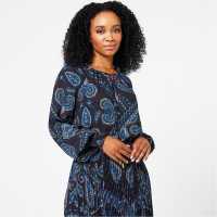 Biba Десенирана Рокля Paisley Printed Dress  Dresses Under 60