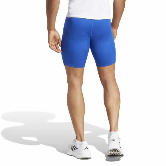 Adidas Къс Мъжки Клин Adizero Running Short Tights Mens Команда Царско Синьо Атлетика