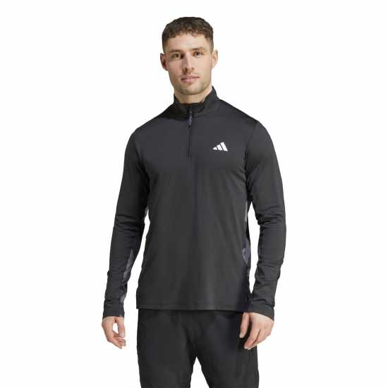 Adidas Train Essentials Camo Training 1/4-Zip Longsleeve  Мъжки полар