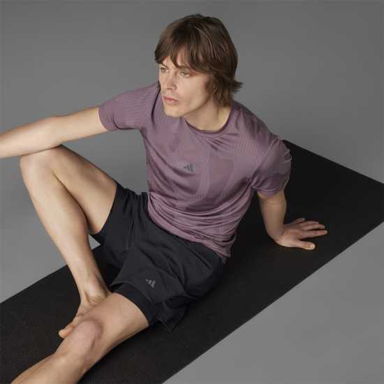 Adidas Мъжки Шорти Designed For Training Yoga 2-In-1 Shorts Mens  