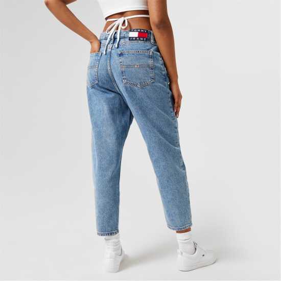 Tommy Jeans Ultra High Rise Tapered Mom Jeans Деним светло 