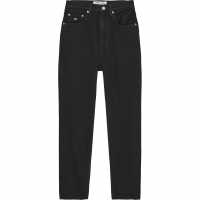 Tommy Jeans Ultra High Rise Tapered Mom Jeans Деним черен 