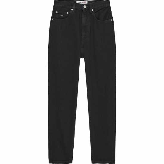 Tommy Jeans Ultra High Rise Tapered Mom Jeans Деним черен 