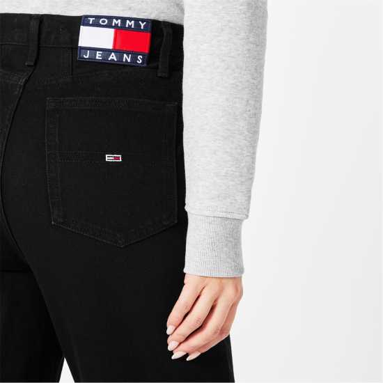 Tommy Jeans Ultra High Rise Tapered Mom Jeans Деним черен 