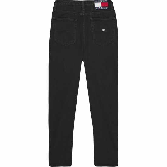 Tommy Jeans Ultra High Rise Tapered Mom Jeans Деним черен 