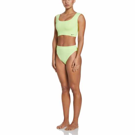 Nike High Waisted Bikini Bottom Womens Напрежение Светлина Дамско облекло плюс размер