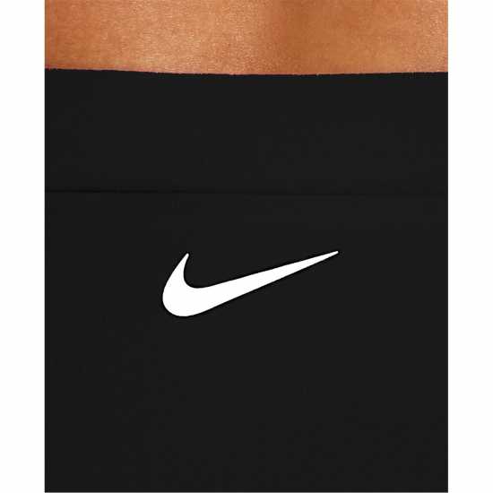 Nike High Waisted Bikini Bottom Womens Black/White Дамско облекло плюс размер