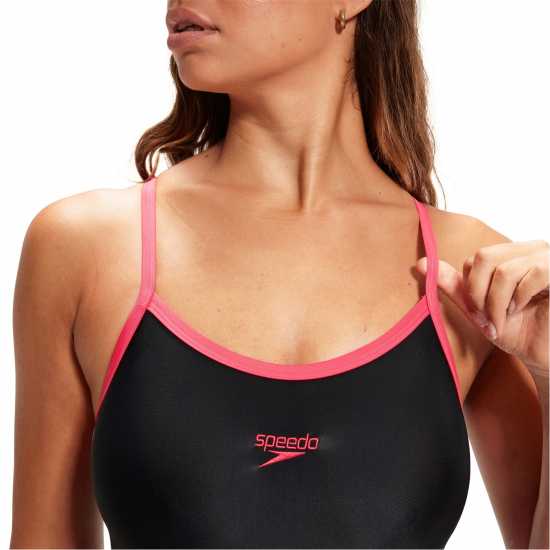 Speedo Thinstrap Muscleback Swimsuit  Дамски бански