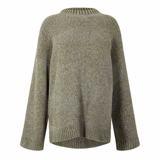 Jack Wills Chenille Jumper Светло кахи Дамски пуловери и жилетки