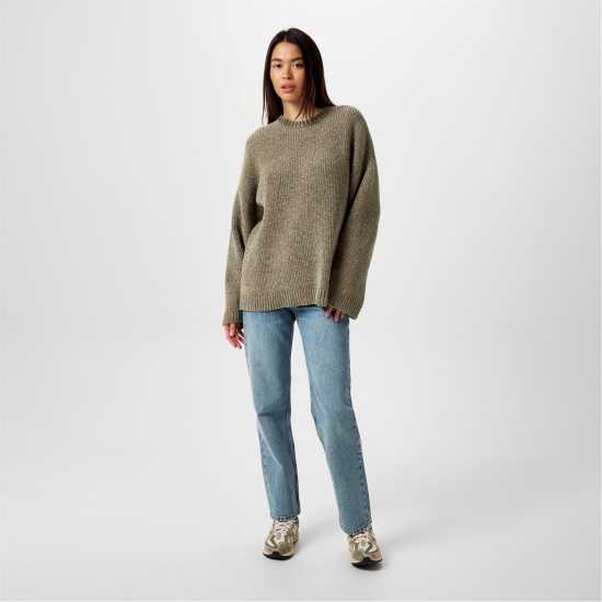 Jack Wills Chenille Jumper Светло кахи Дамски пуловери и жилетки