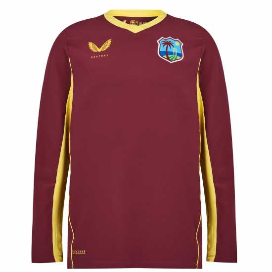 Мъжка Риза Castore West Indies Ls Sweatshirt Mens  Мъжко облекло за едри хора