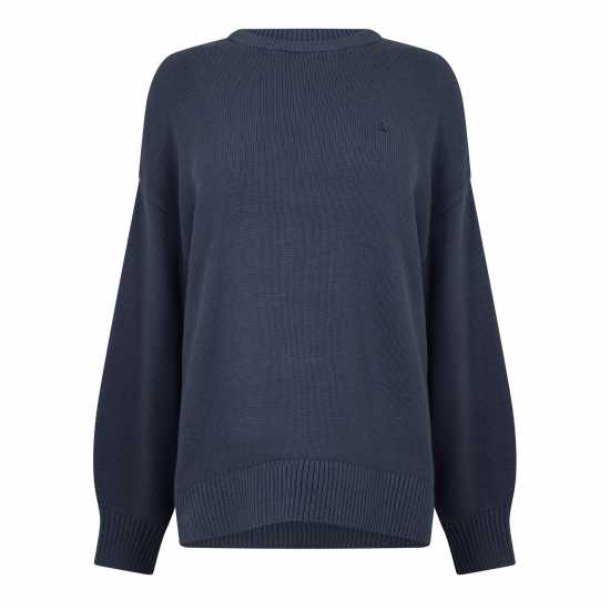 Jack Wills Oversized Jumper Ld44 Съмръчно синьо 