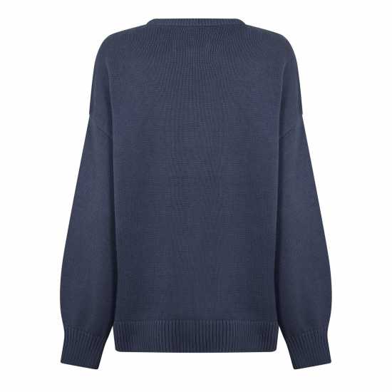 Jack Wills Oversized Jumper Ld44 Съмръчно синьо 