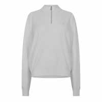 Jack Wills Quarter Zp Knit Jumpr Ld44 Винтажно бяло 