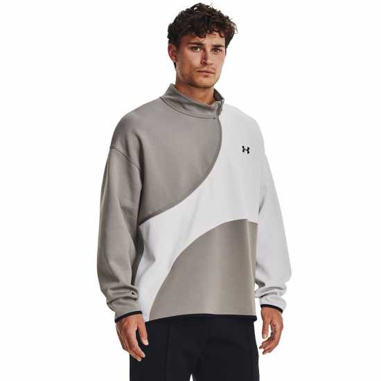 Under Armour Unstp Flc Half Zp Sn99 Сиво Мъжки полар