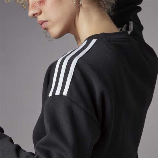 Adidas Hyperglam Crop Crew Sweatshirt Womens  Дамски суичъри и блузи с качулки