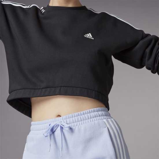 Adidas Hyperglam Crop Crew Sweatshirt Womens  Дамски суичъри и блузи с качулки