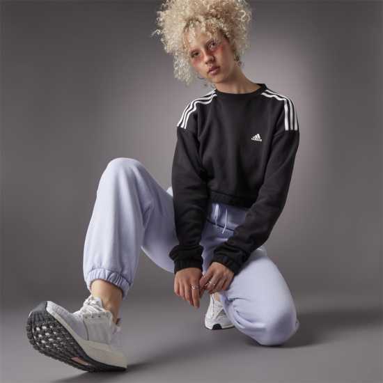 Adidas Hyperglam Crop Crew Sweatshirt Womens  Дамски суичъри и блузи с качулки