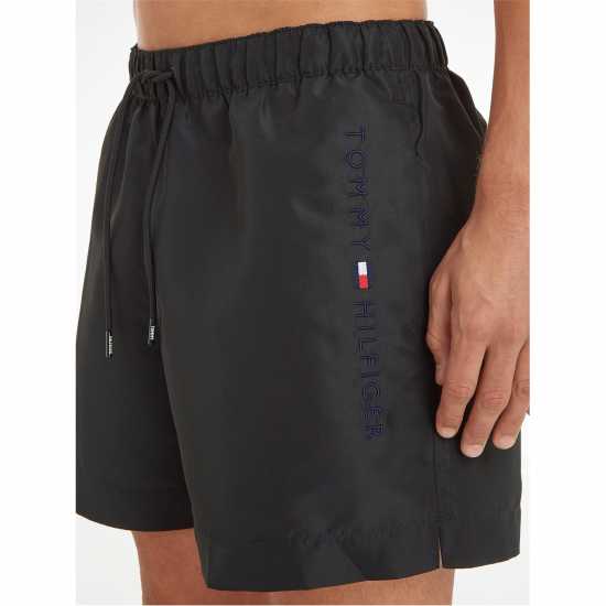 Tommy Hilfiger Medium Drawstring Swim Shorts Черно BDS Мъжки къси панталони