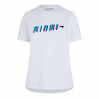 Castore Mcl Miami T Ld99 Бяло 