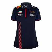 Castore Red Bull Polo Top Womens