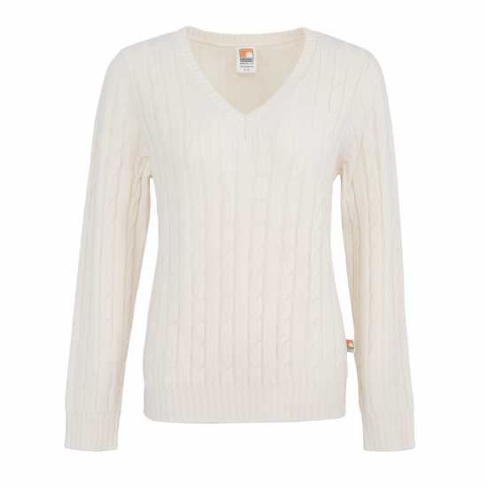 Soulcal V Neck Knit Ld44 Крем 