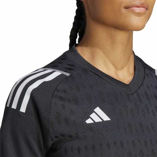 Adidas Tiro 23 Pro Goalkeeper Jersey Черно/Светло сиво Вратарски ръкавици и облекло