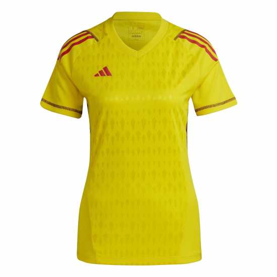 Adidas Tiro 23 Pro Goalkeeper Jersey Т Жълто / Т Червено Вратарски ръкавици и облекло