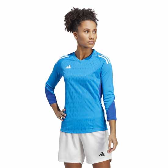 Adidas Tiro Pro Goalkeeper Shirt 2023 Womens Син Ръш / Ух Вратарски ръкавици и облекло