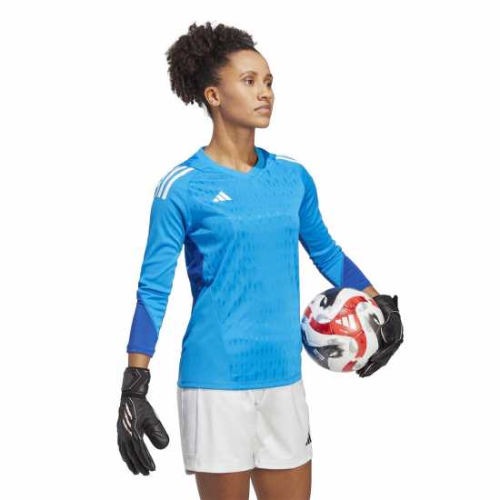 Adidas Tiro Pro Goalkeeper Shirt 2023 Womens Син Ръш / Ух Вратарски ръкавици и облекло